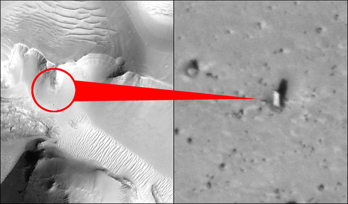 'Monolith' Object on Mars? You Could Call It That